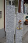 Aus Messing und Kupfer einer original Ringelblume nachgebaut,