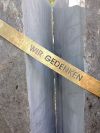 Schriftband Wir Gedenken