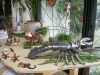 Dekorative Blechfigur aus Stahl im Ausstellungsraum