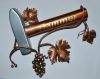 Titanzink, Kupfer und Messing  Höhe 25 cm, Breite 32 cm