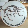 Firmenschild nach Logo angefertigt
