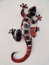 Wandfigur aus Kupferblech